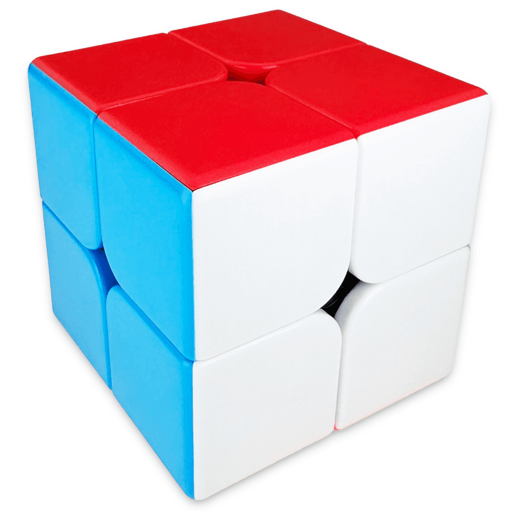 Zestaw MoYu 2x2 kostka logiczna stickerless – ujęcie produktowe