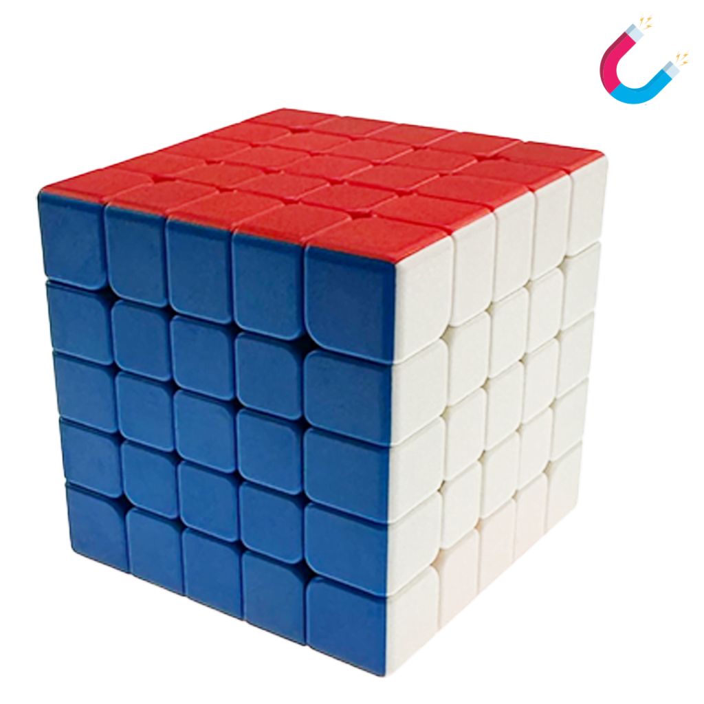 Magnetyczna kostka logiczna 5x5x5 MoYu — widok frontu, wszystkie ścianki