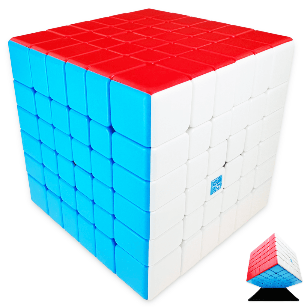 Kostka logiczna 6x6x6 MoYu — stickerless, widok ogólny
