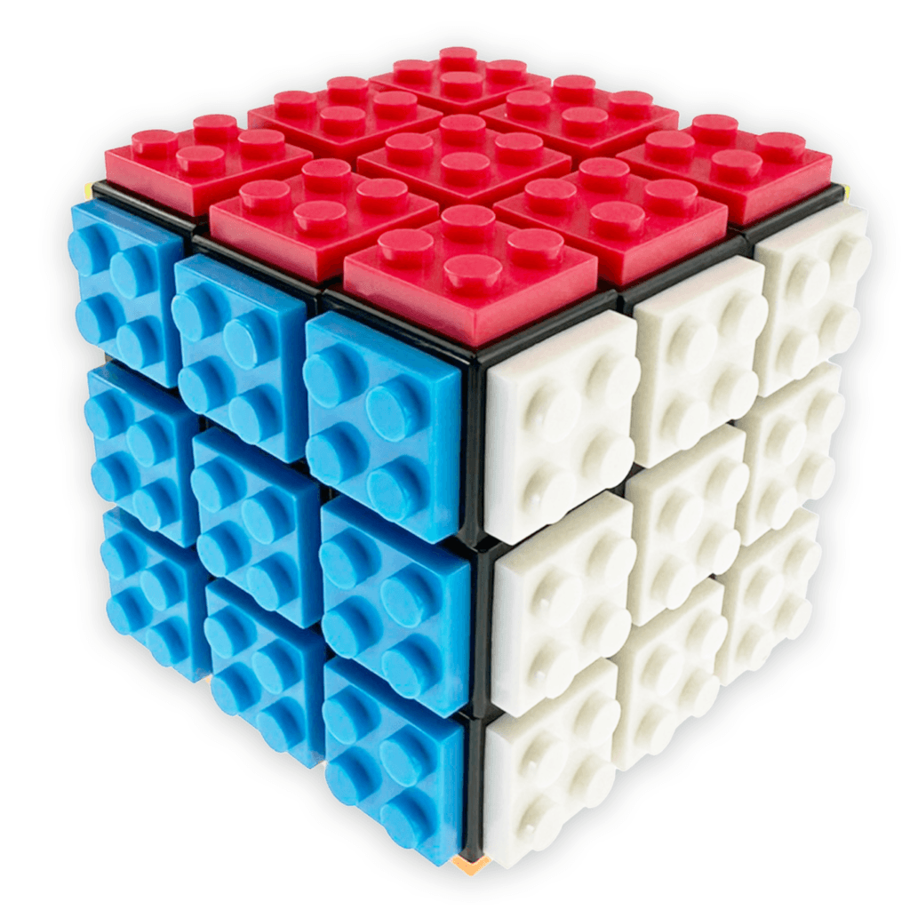 Kostka logiczna do nauki 3x3 FanXin DIY – widok z przodu