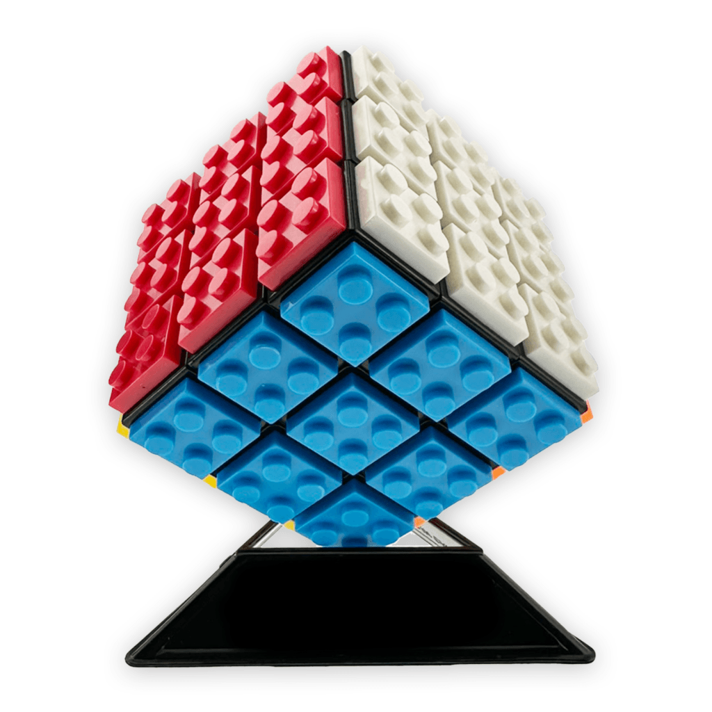 Kostka logiczna do nauki 3x3 FanXin – montaż elementów DIY
