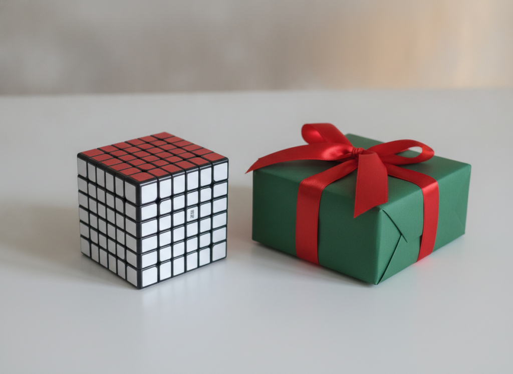 Kostka logiczna QiYi 6x6x6 jako prezent dla miłośnika łamigłówek