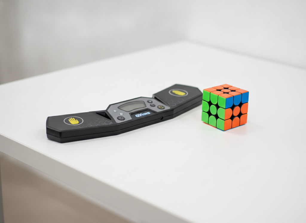 Timer QYTimer QiYi i kostka logiczna — zestaw treningowy speedcubera